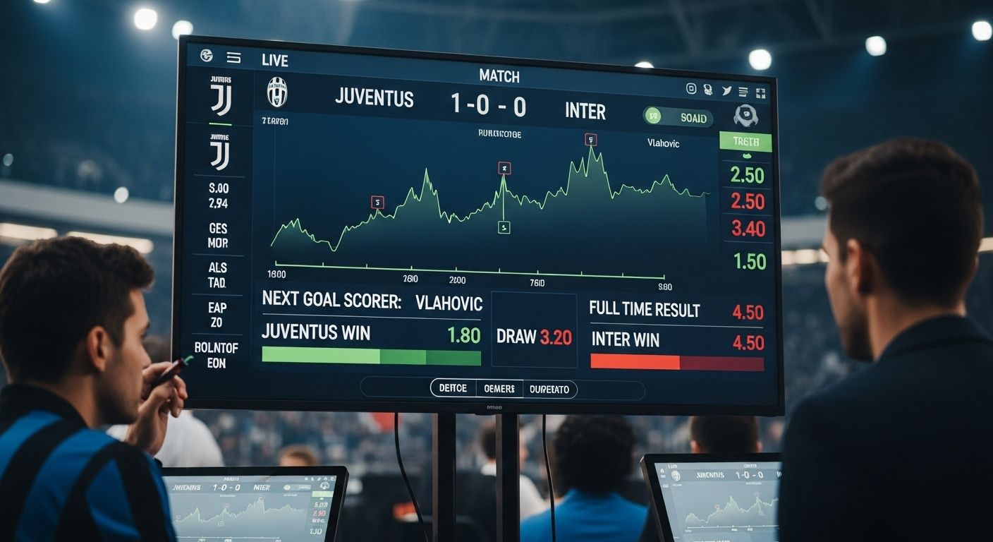 Funzionalità delle scommesse live betting overview